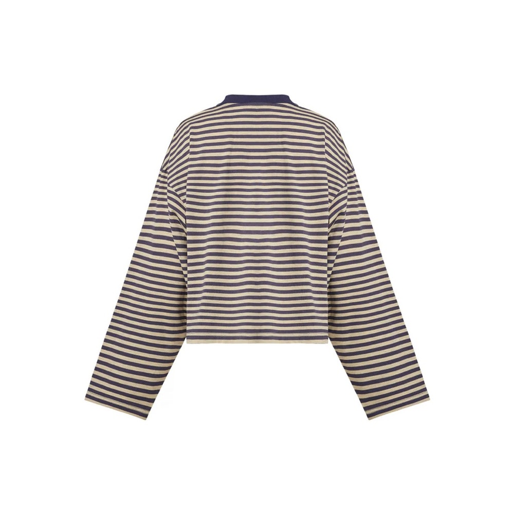 Lioness BLOOM LONG SLEEVE | BEIGE STRIPE C5 - Picture 4 of 6